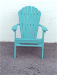 Paradise Adirondack Chair / Nonfolding / Premium / Aruba Blue
